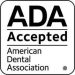 Logo Accepted ADA American Dental Association. Clínica Emardental